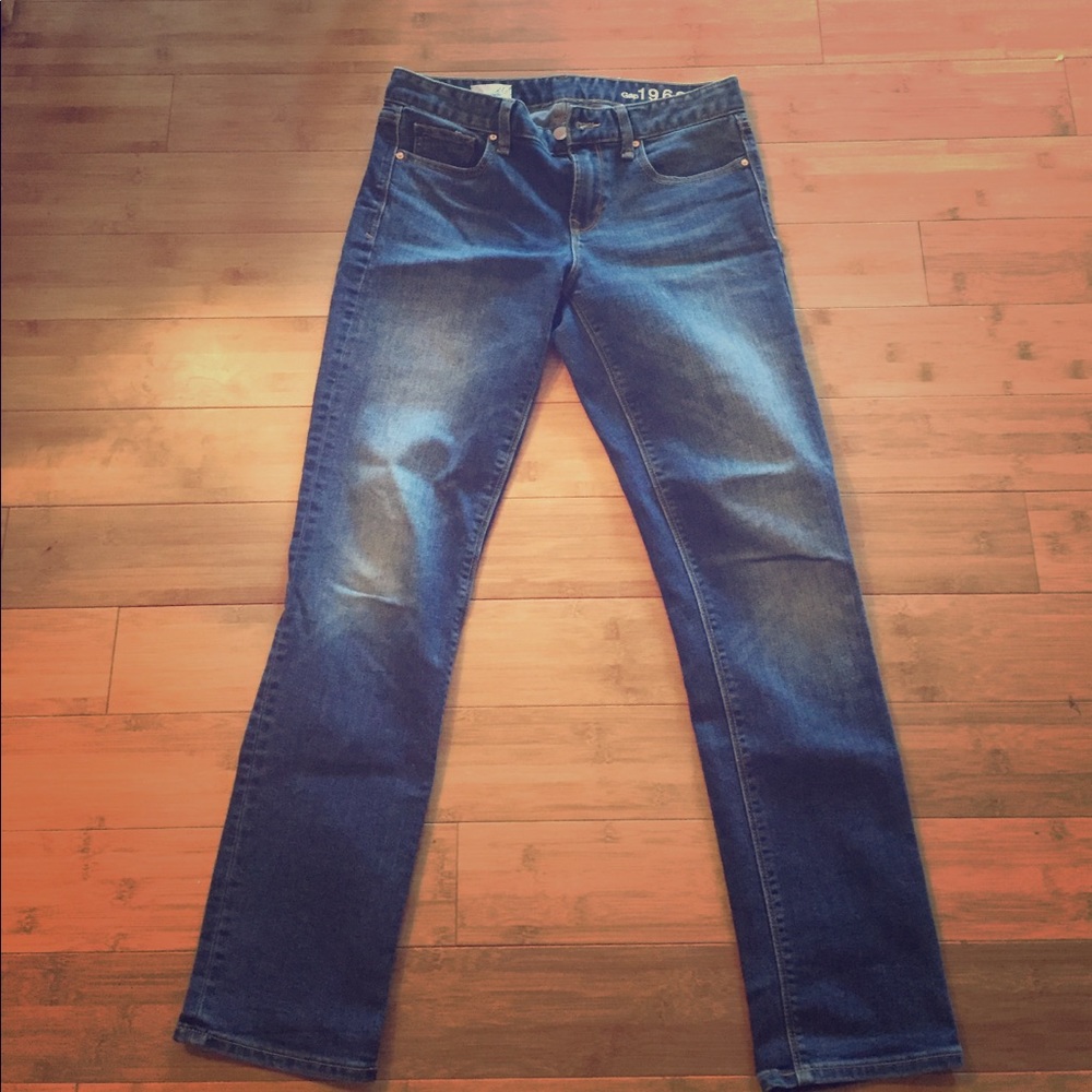GAP 1969 Jeans, Size 27 S, Real Straight.