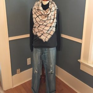 J. Crew boyfriend jeans