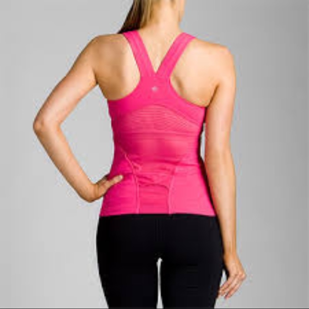 Lululemon Deep V mesh tank