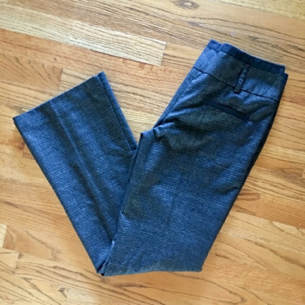 ❤ Heart Crush Gray & Black Work Pants