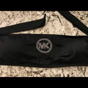 Michael Kors bandeau bikini top.