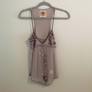 Free People beaded tank