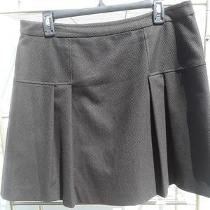 Halogen mini pleated black skirt