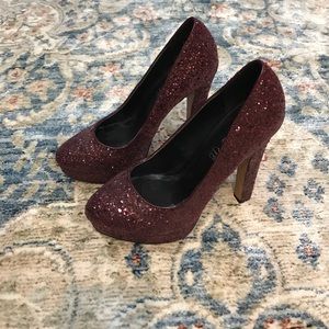 Formal sequin shoes size 7