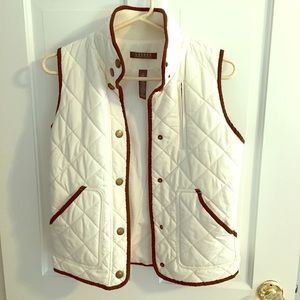 Ralph Lauren white vest