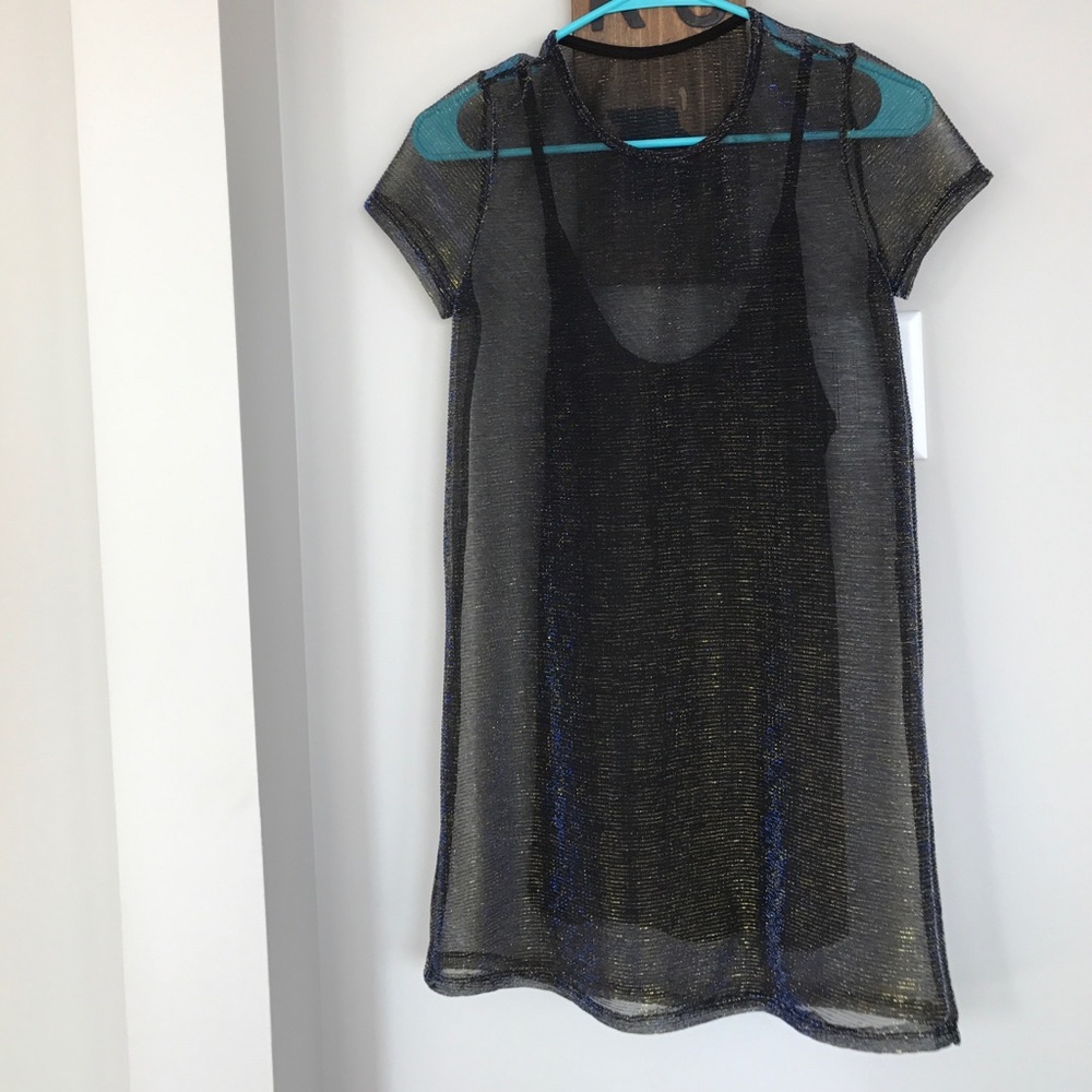 Metallic dress