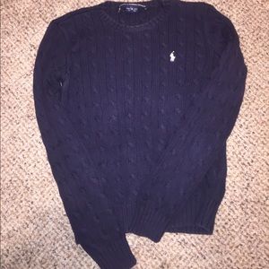 Navy Ralph Lauren Polo Sweater