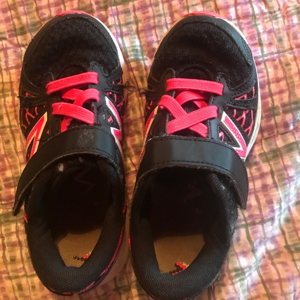 New balance black and pink sneakers size 11