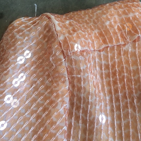 NWT Free People Night Fever Sequins Scoop Neck Top - Picture 7 of 7