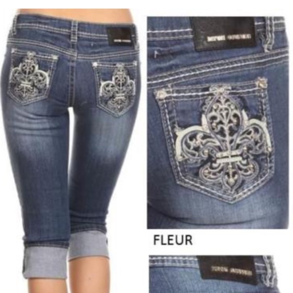 ladies bling jeans