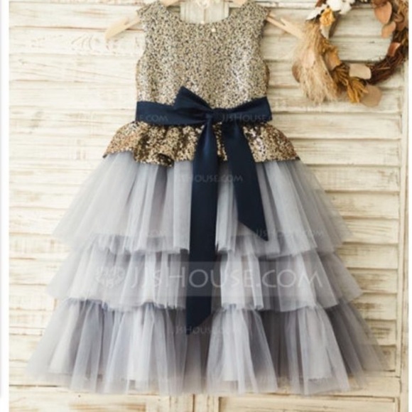 Girls Flower Girl / Party Dress 3 sizes available - Picture 1 of 3