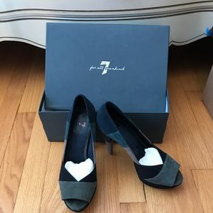 7 for All Mankind Leather and Suede Shoes