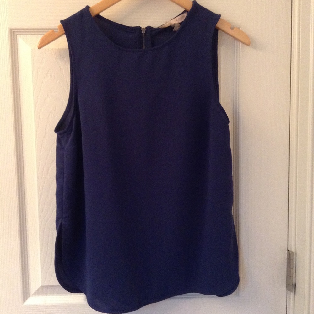 Navy Blue Tank