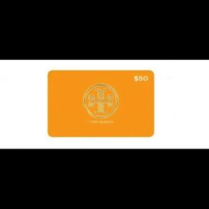 Tory burch $50 off code please read