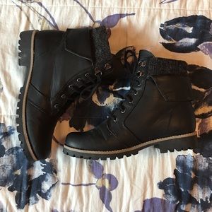 Black Combat Boots