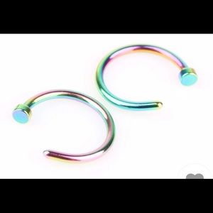 2 Fake Nose Rings!