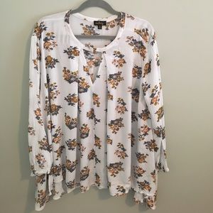 Boho floral top