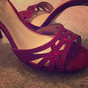 Antonio Melani, Red Rhinestone Heels