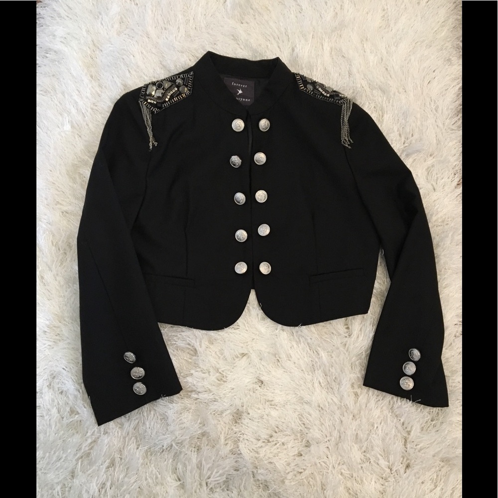 Forever 21 Crop Jacket