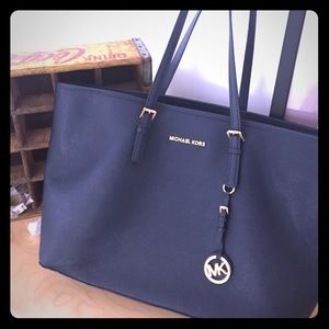 Navy Michael Kors Bag