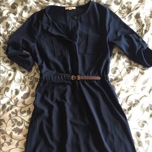 Navy Blue SKIES ARE BLUE Dress