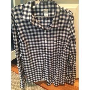 Jcrew plaid button down