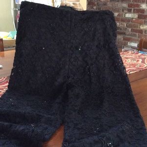 Lace sequin pants Holiday Parties !!