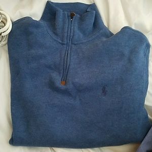Long sleeve polo sweater