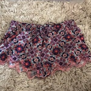 Floral shorts