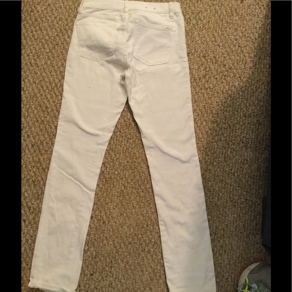 White skinny jeans Ralph Lauren