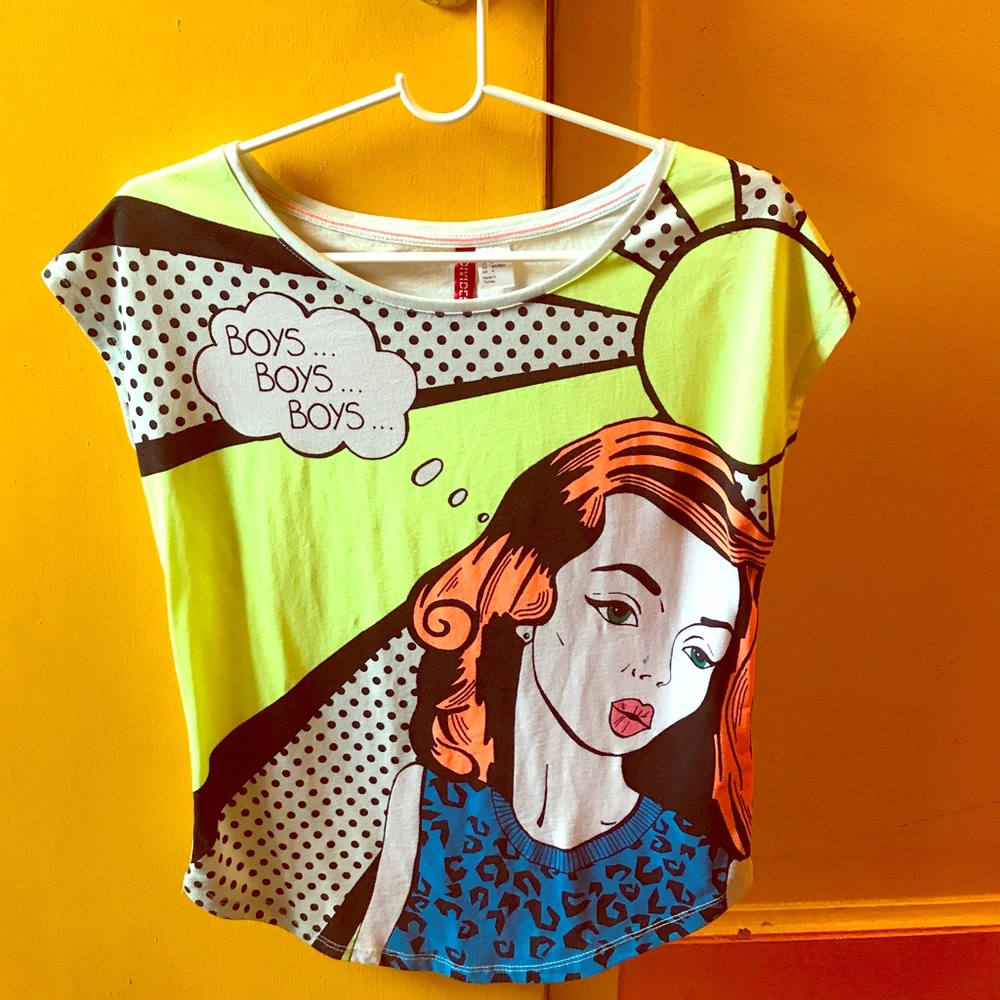 H&M Lichtenstein top