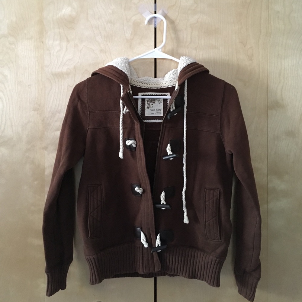 Brown winter pullover