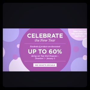 Designer items up to 60% off‼️