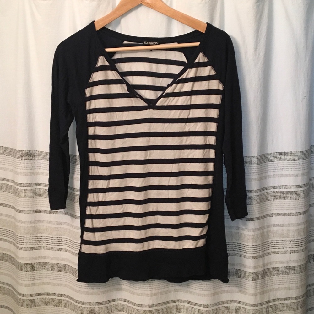 Express Women's Baseball Tee