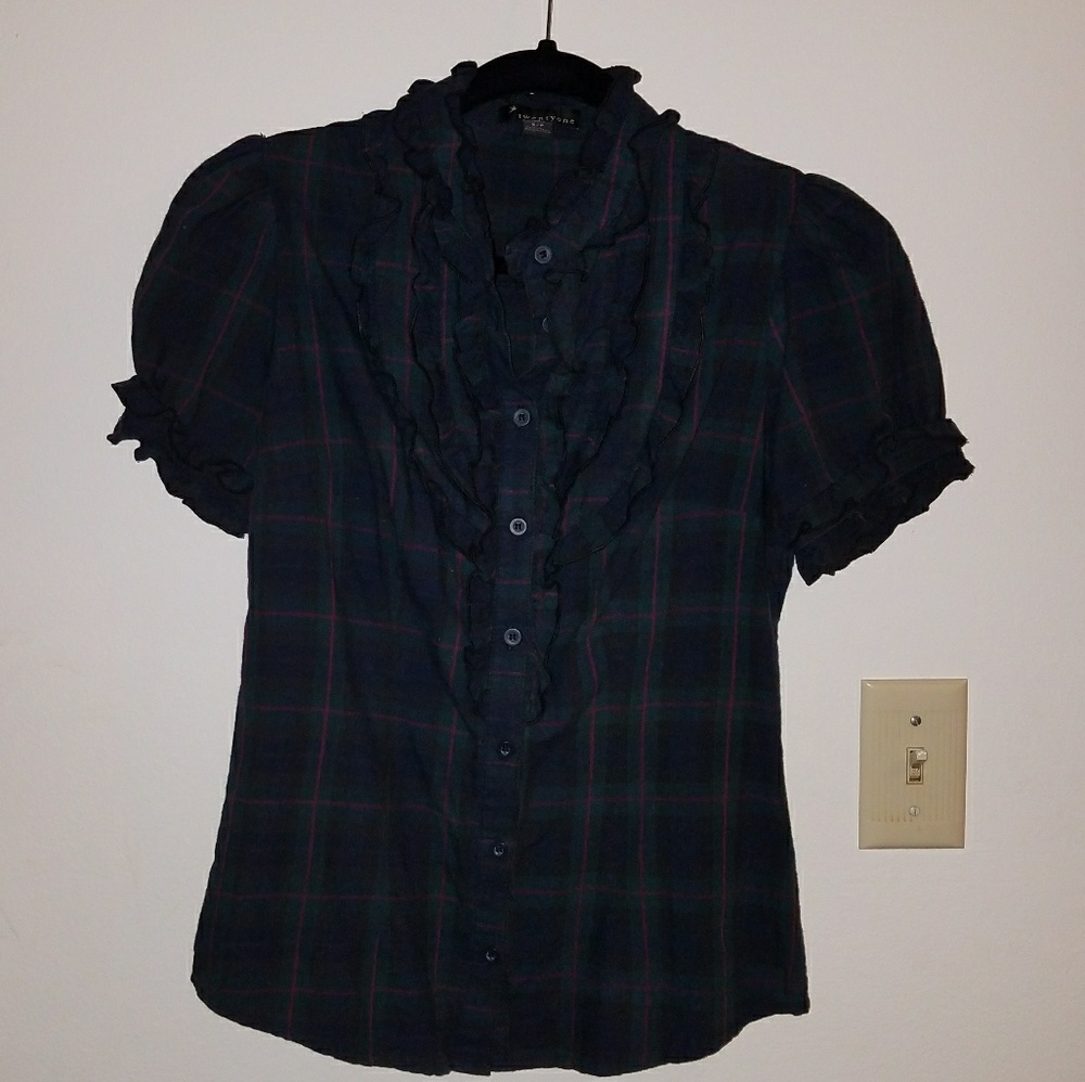 Flannel blouse