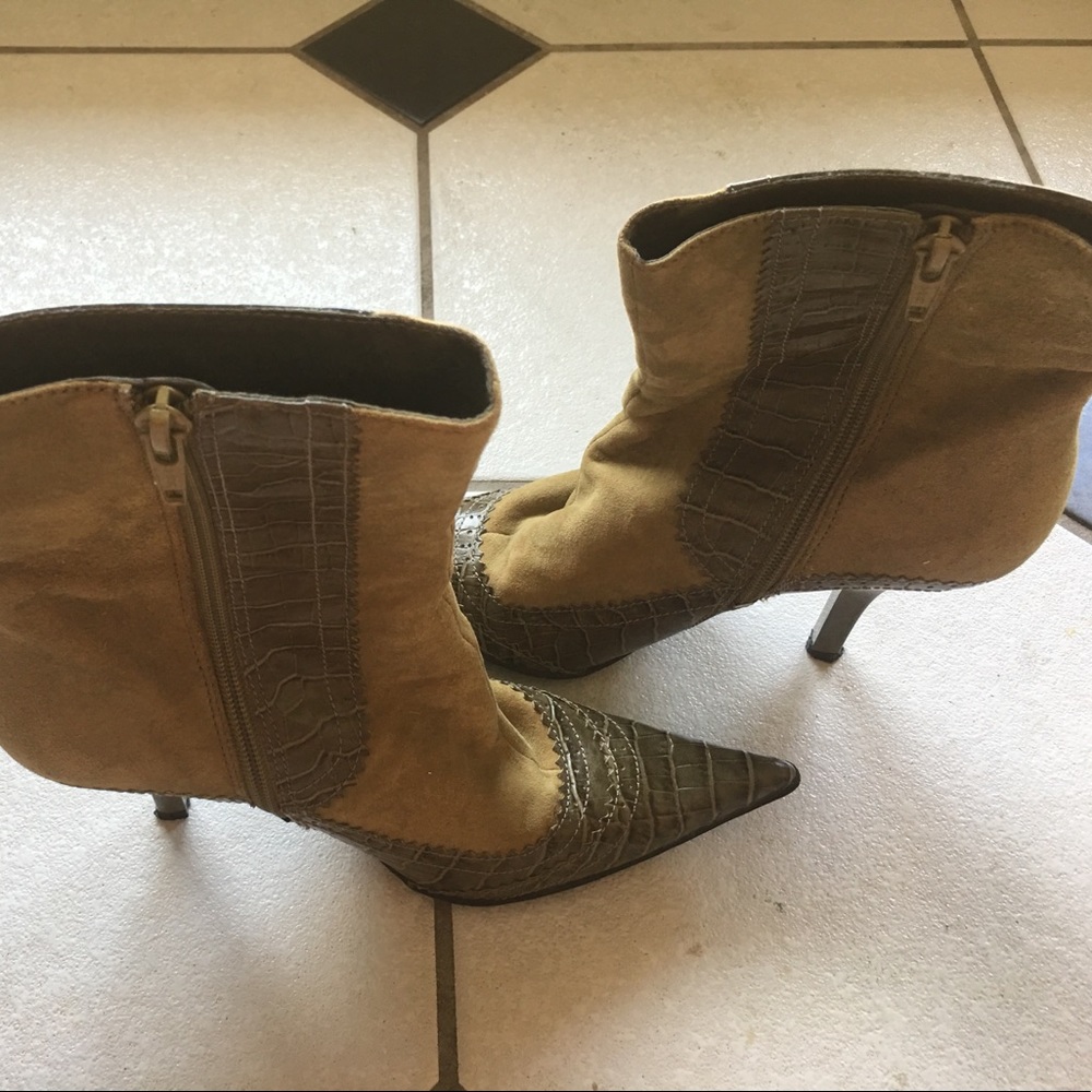 Hunter green boots