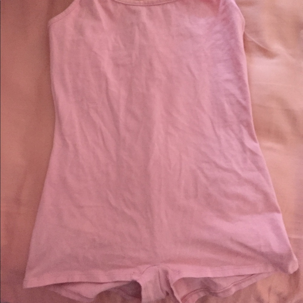 Tank top with added shorts