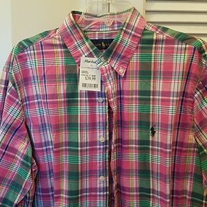 Long sleeve button down