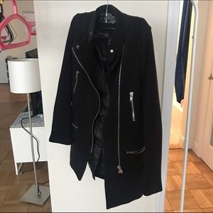 Black coat