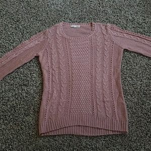 Pink Rose Pink Sweater