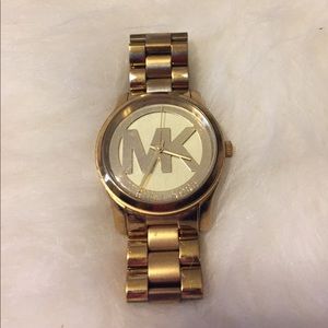 Gold Michael Kors Watch