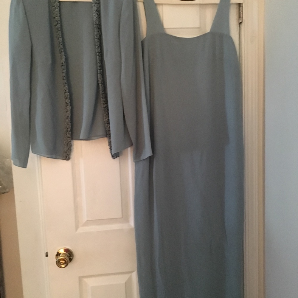 Evening dress with jacket
