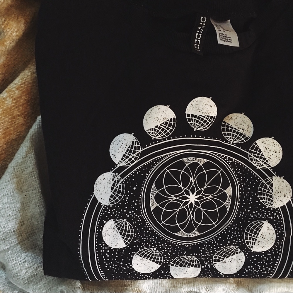 H&M Moon Phases Sweater