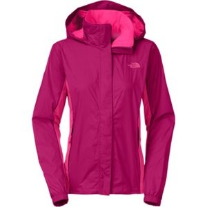 Like New Northface Rain Jacket (Med) Two-tone pink