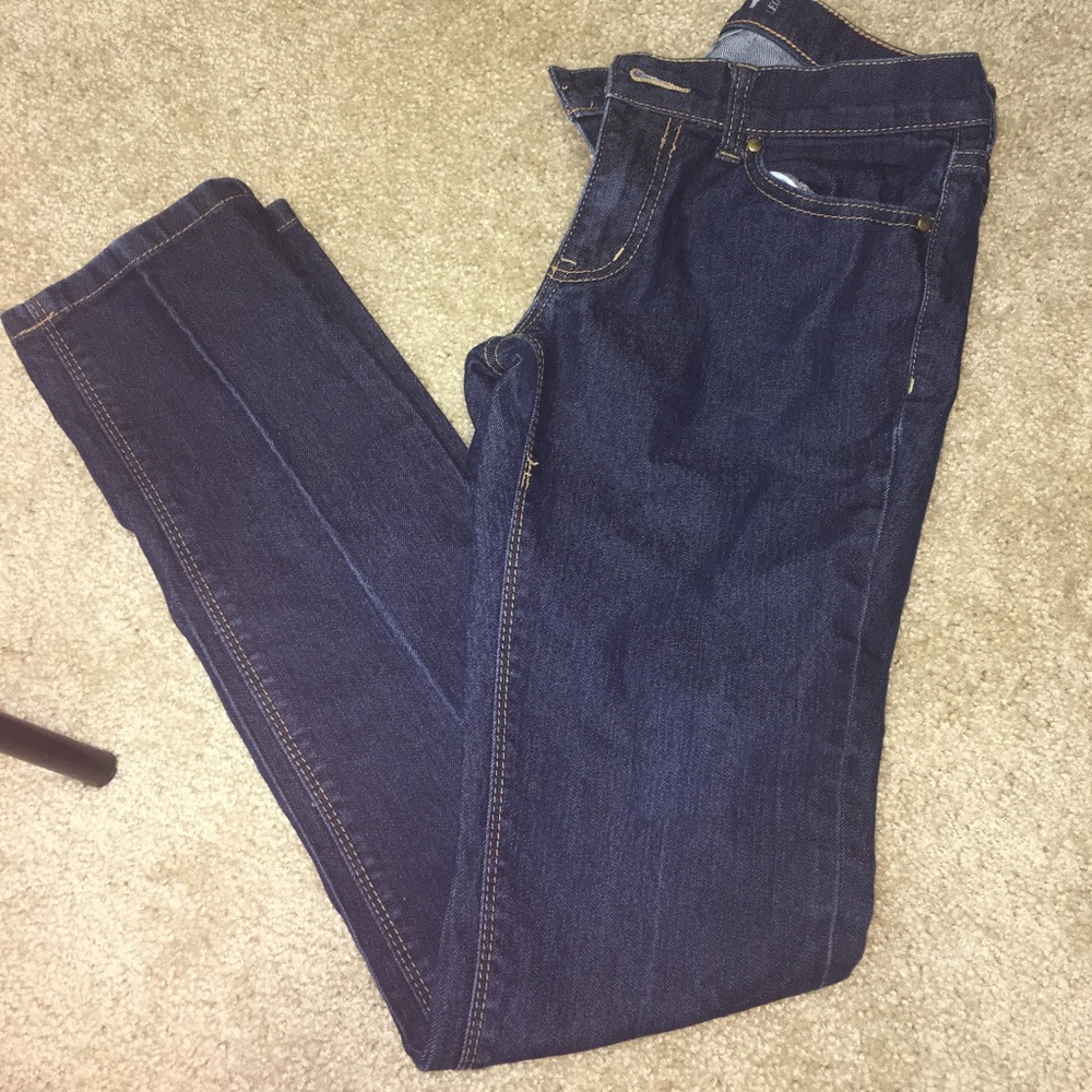 New York & Company Jeans Skinny Leg size 2