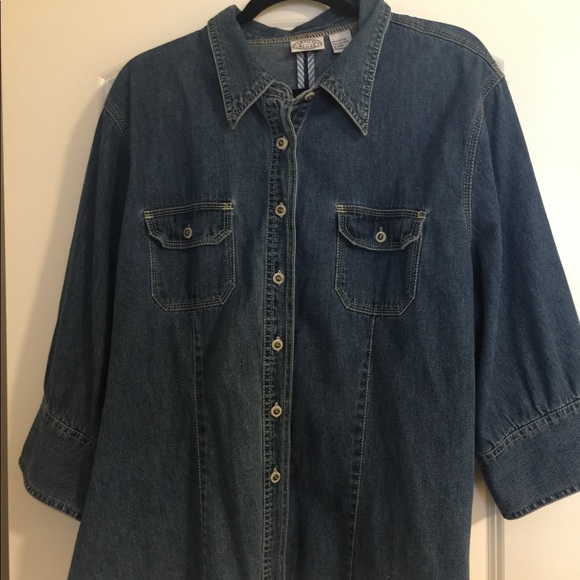 Carolina Blues Tops - Carolina Blues Denim Shirt