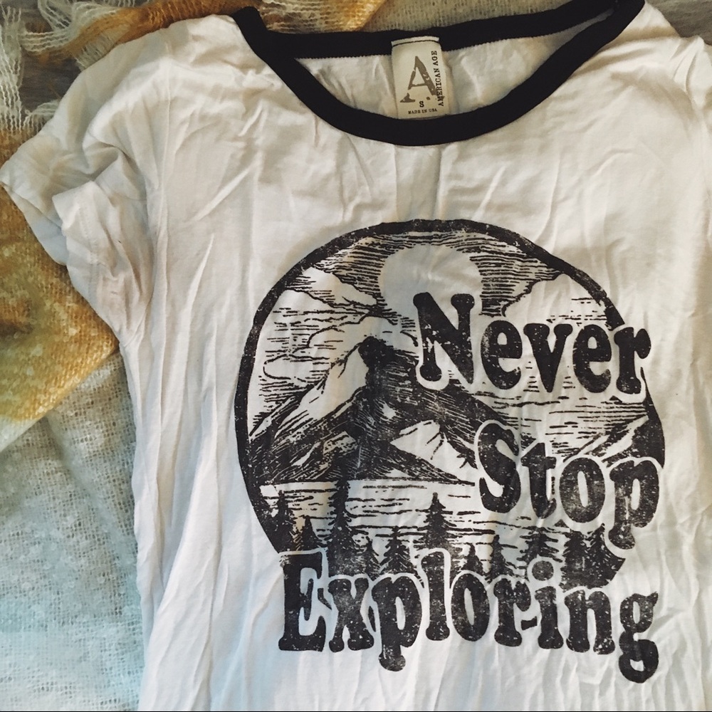 Never Stop Exploring T-Shirt