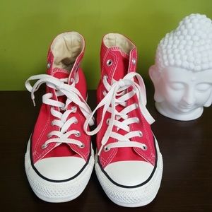 New Pink Converse High tops!