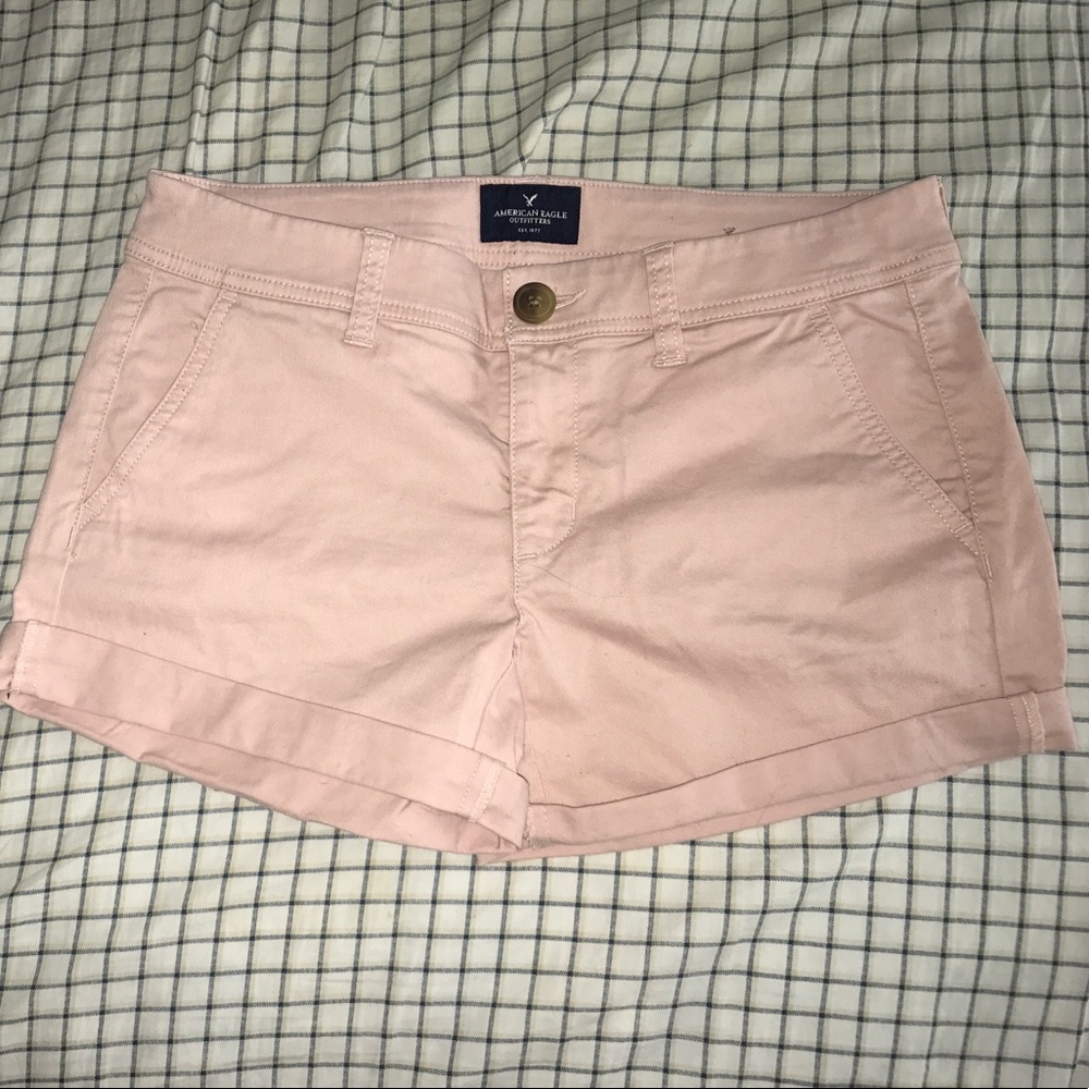 Cute dusty pink American Eagle shorts