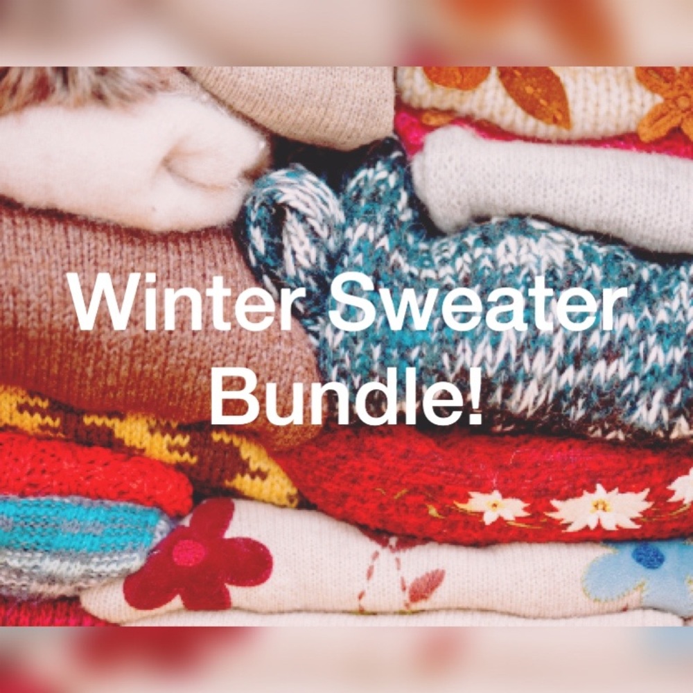$15 for a selection of 2 random sweaters